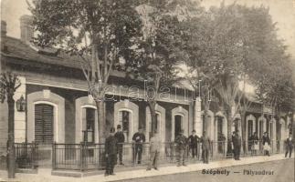 Széphely, Zsebely, Jebel; vasútállomás / railway station (fa)