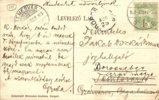 1907 Április 12.; Kiskundorozsma, Dorozsma, vasúti katasztrófa a szétzúzott hálókocsival. Grünwald H...