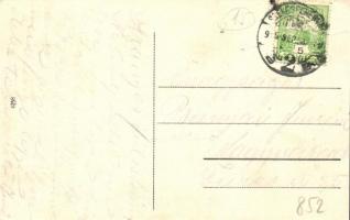 Székesfehérvár, Kossuth utca, Robitsek Sándor és Folkert József üzlete, útépítés