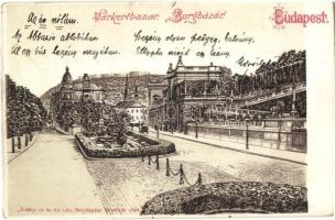 Budapest I. Várkert bazár, litho