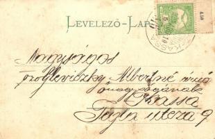 Kéked-fürdő, Uradalmi kastély. Eschwig Ede kiadása és Hajts Kornél felvétele