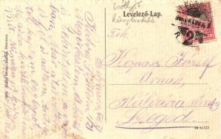 Debrecen, Felsőkereskedelmi és polgári fiú iskola, Rosenberg és Hanner,és Balla Lajos üzlete, Csáthy...