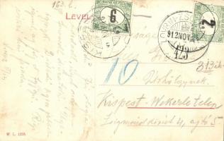 Lovrin, Vasútállomás. W. L. 1255. / Bahnhof / railway station