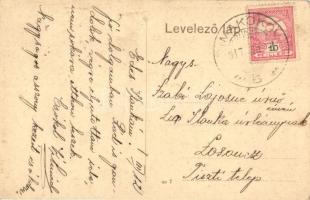 Rimakokova, Kokava nad Rimavicou; Weisz Gyula üzlete, Római katolikus templom építkezéssel / shop, c...