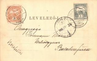 Zalaegerszeg, Főtér, Fehérkép utca. Ifj Horváth Jenő kiadása