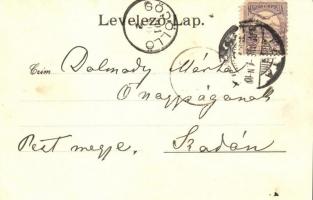 Környe (Kistagyospuszta), Özv. Szokoly Gyuláné kastélya, kiadja Englander és Társa (EK)