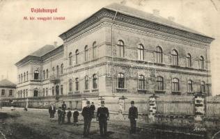 Vajdahunyad, Hunedoara; Vasgyári hivatal. Adler fényirda 704. / office of iron factory (EK)