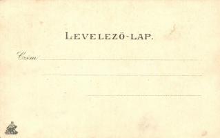 Sopron, Széchenyi tér; Segélylap az Evangélikus főgimnáziumi Magyar Társaság javára. Kummert Lajos  ...