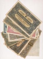 1916-1923. 18db-os vegyes magyar korona bankjegy tétel T:I--IV