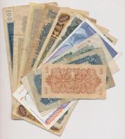 11db-os vegyes külföldi bankjegy tétel, közte Jugoszlávia 1993. 500.000D, Szovjetunió 1937. 1R T:III,III- 11pcs of various banknotes, including Yugoslavia 1993. 500.000 Dinara, Soviet Union 1937. 1 Ruble C:F,VG