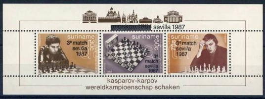 Sakk VB Sevilla blokk, Sevilla Chess World Championship block, Schachweltmeisterschaft Block