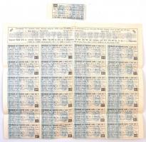 Orosz Birodalom 1894. "Orosz Birodalom Kormánya - 4%-os Arany Kölcsöne" kötvény 625R érték...