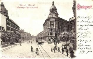 Budapest V. Váci körút, litho