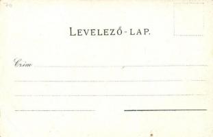 Budapest, Andrássy utca, színházak, New York kávéház, Art Nouveau litho