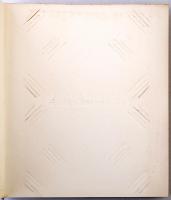 Postkarten Képeslapalbum 196 férőhellyel / Postcard album for 196 postcards (20 cm x 25 cm)