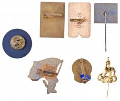 7db-os vegyes olimpiai jelvény és kitűző tétel, közte DN"Special Olympics - Poland (Speciális O...