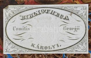 Rollin, M.: Hisotire ancienne. 4. köt. Párizs, 1733, Estienne. Károlyi György gróf (1802-1877) ex li...