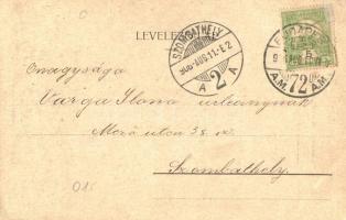 Budapest IX. Pátria Irodalmi vállalat és nyomdai Rt. bejárata; Üllői út és Köztelek utca sarka  (EK)