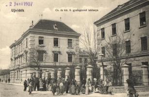 Újvidék, Novi Sad; Cs. és kir. 6. gyalogezred laktanya / infantry barracks  (EK)