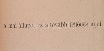 1896 7 db Oktatással foglalkozó tanulmány, egybekötve: 
Péterfy Sándor: A magyar elemi népoktatás I...