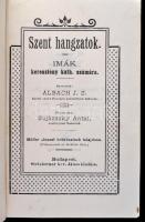 Albach J. S.: Szent hangzatok. Imák keresztény kath. számára. Fordította Surjánszky Antal. Bp., é.n....