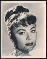 Anne Heywood Angel (1931-) angol színésznő aláírt fotója / autograph signed photo, 10x12 cm