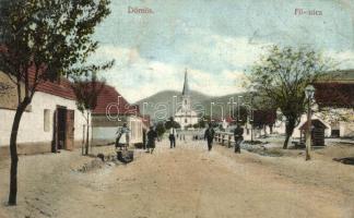 1916 Dömös, Fő utca, templom. Lengyel Rudolf Kiadása (EK)