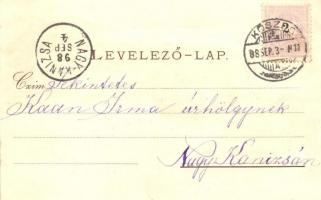 1898 Kőszeg, Hideg vízgyógyintézet, Római katolikus templom, laktanya, Katonai alreáliskola, Róth Je...