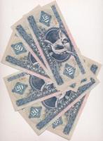 1975. 20Ft (6x) sorszámkövetők (2+4) T:II