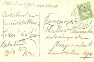 Zalalövő, Justus kastély, Blau Mór kiadása