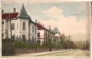Besztercebánya, Banska Bystrica; villanegyed, Sonnenfeld M. kiadása / villa quarter (fl)
