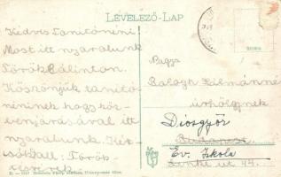 Törökbálint, Menázsi osztás a katonáknak. Eckstein Fülöp kiadása