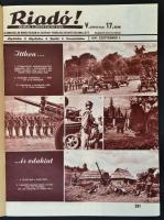 1941 A Riadó! A Légoltalmi Liga lapja V. évfolyamának 17. száma
