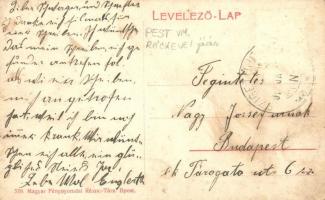 Szigetújfalu, Weisz István vendéglője, lovasszekér (EK)