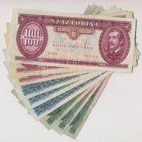 30db-os vegyes magyar forint bankjegy tétel T:II,III