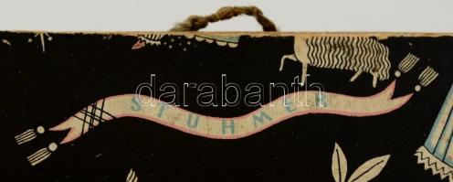 cca 1940 Stühmer csokoládés doboz, tervezte Kaeszné Lukáts Kató. Papírdoboz jó állapotban. / Bonbon ...