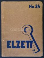 1934 Bp., Elzett Vasárugyár R.T. 34. sz. árjegyzék, képekkel illusztrált