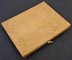 cca 1930 Magyar királyi Dohányjövedék. Szivarka mintagyűjtemény. Bemutató doboz, megtöltve, jó állap...