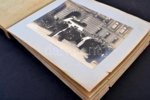 1935 Anastase Negulescu (1883-1935), Nagyvárad helyettes polgármesterének temetéséről készített fotó...