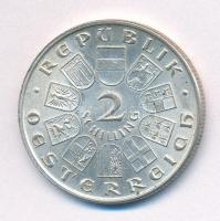 Ausztria 1931. 2Sch Ag "175 éve született Mozart" T:2
Austria 1931. 2 Schilling Ag "...