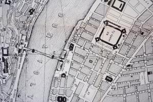 Budapest térképe, kiad.: Aigner Lajos, az 1870-es eredeti 1988-as reprintje, 40,5×60 cm