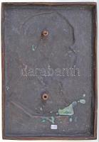 Solymári Valkó László (1909-1984) 1965. "Erkel Ferenc" Br plakett (2,15kg/177x255mm) T:2 k...