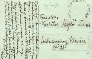 Mosonszentpéter, Tejszövetkezet, utcakép Kogl Lénárd üzletével, Art Nouveau