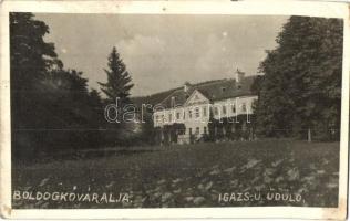 Boldogkőváralja, Bodókőváralja; Igazságügyi üdülő (Péchy-Zichy kastély) (apró tűnyom / small pinhole)