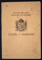 cca 1920-1930 Útlevél, fotóval, számos bejegyzéssel, első sorban csehszlovák bejegyzésekkel, számos ...
