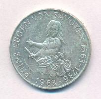 Ausztria 1963. 25Sch Ag "300 éve született Savoyai Jenő herceg" T:1-,2 kis ph. Austria 1963. 25 Schilling Ag "300th Anniversary of the Birth of Prince Eugen" C:AU,XF small edge error Krause  KM#2893