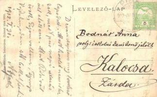 Sátoros cigányok Erdélyben. Adler fényirda / gypsy camp with tents