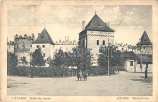 Késmárk, Kezmarok; Tököly vár, Nikolaus Reiner kiadása / castle (ragasztónyom / glue mark)