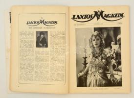 1929-30 A Lantos Magazin I. és II. évfolyamának 10. száma, érdekes képekkel illusztrált, dekoratív g...