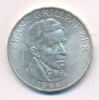 Ausztria 1964. 25Sch Ag "Franz Grillparzer" T:1-,2 kis ph. Austria 1964. 25 Schilling Ag "Franz Grillparzer" C:AU,XF small edge error Krause  KM#2895.1